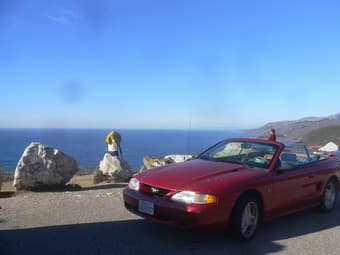 Red Mustang 95 GT convertible - $3000 1