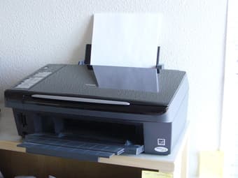printer, inclusive 3 cartriges of ink, $25.90 1