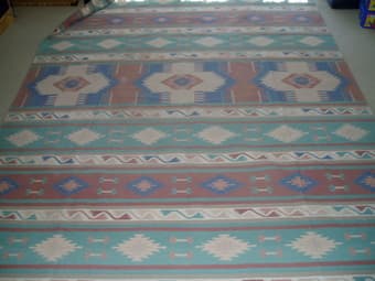 2 Dhurrie Rugs (sold separately) 1
