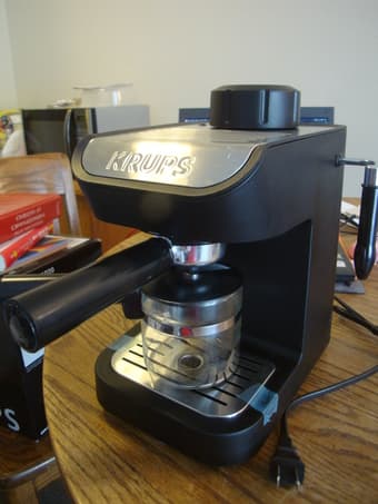 KRUPS steam espresso machine 2