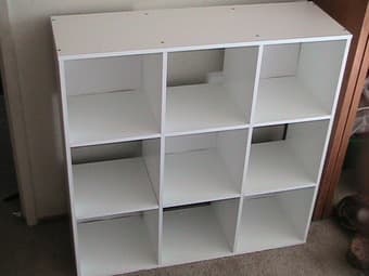 White bookshelves - $15 (palo alto) 1