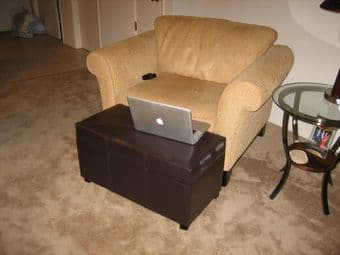 Modern Sofa and Chair - must go, moving!! 2