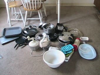 Cookware and others ($25) 1
