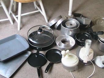Cookware and others ($25) 2