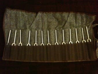 13 piece set of tuning fork - $15 1