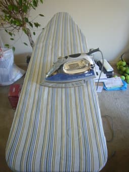 Flatiron + Ironing Board for sale - $25 (menlo park) 1