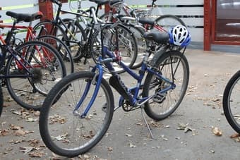 Women's bike + lock, helmet, bike light - $100 1