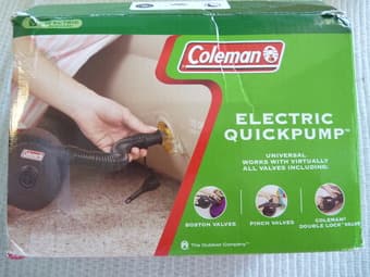 Queen air matress + quickpump - US$ 18 1
