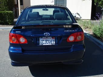 Toyota Corolla S 2007 $11,000 3