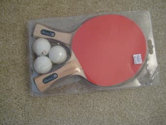Ping pong paddles & balls - $8 1