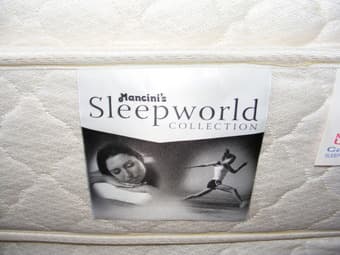 Great full size pillow top mattress + box for sale 3