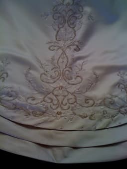 Satin Wedding Dress 2