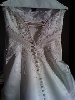 Satin Wedding Dress 3