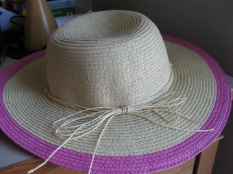 women's sun hat , $5 1