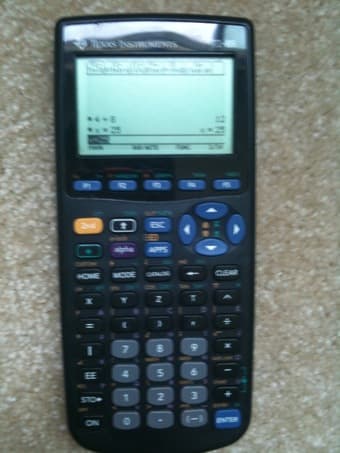 TI-89 graphing calculator ($55) 1