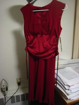 never worn retro Donna Ricco red dress $20 1