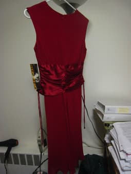 never worn retro Donna Ricco red dress $20 2