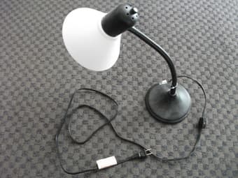desk lamp, $5 1