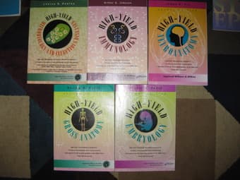25 BRS, High Yield, UCV Medical Books for sale $75 3