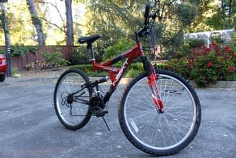 Mens 26" 18 Speed Dual Suspension Mountain Bike - $175 2