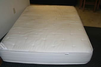 Queen Size Mattress, 28'' TV, a pair of Crutches 2