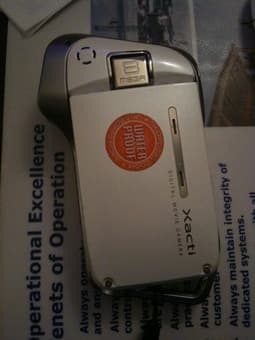 Like-new Sanyo water proof camcorder for $200 1