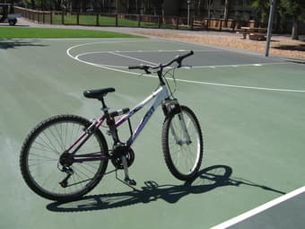 Mountain bike (18 speed) plus U - Lock, $80 1