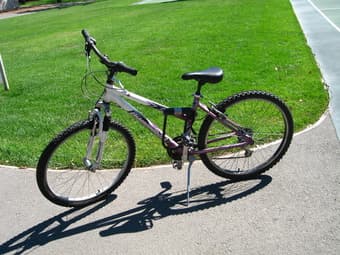 Mountain bike (18 speed) plus U - Lock, $80 2