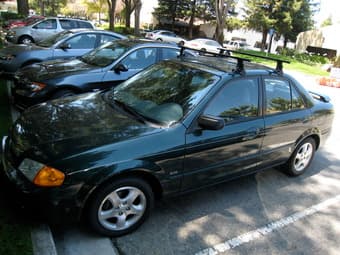 2000 Mazda Protege, 5 speed manual transmission - $3200 1