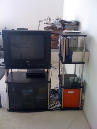 TV stand $25 1