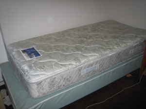 Twin Sized Serta Mattress in Good Condition - $50 2