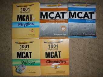 MCAT Books (Princeton and Kaplan complete sets + Exam Kracker) -$100 1