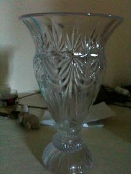 Godinger Contessa 12-Inch Crystal Vase $18 1
