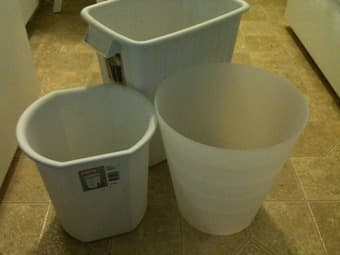 dishwasher detergent, washbowl, trash can, etc., 1