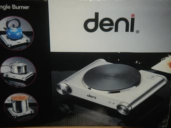 DENI Electric Hotplate - 1500 W - Single Burner - $20 1