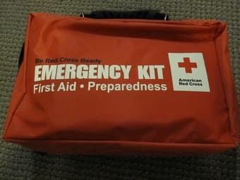 Emergency Kit--be red cross ready, first aid preparedness $5 1