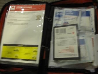 Emergency Kit--be red cross ready, first aid preparedness $5 2