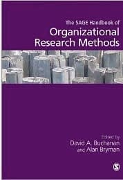SAGE handbook of organizational research methods (Hardcover) $90 obo 1