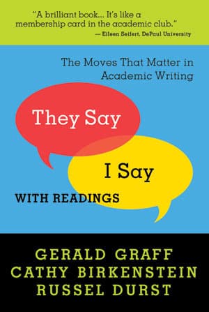 BRAND NEW They Say, I Say with Readings $40 obo 1
