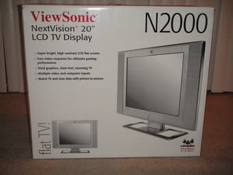 Viewsonic 20" LCD TV -- $100 1