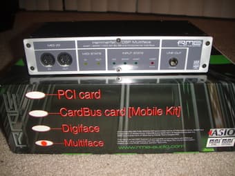 RME Multiface Audio Interface and PCMCIA Cardbus Bundle -- $375 2