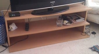Moving sale - Ikea desk $30, bookshelf $30, Ikea TV stand $45 3