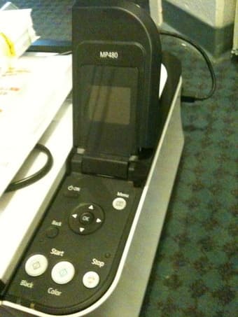 $50 Canon PIXMA MP480 Color Ink-jet - Printer / copier / scanner 2