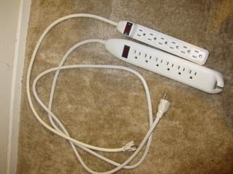 Two 6-outlet Surge Proction Strips - $10 1