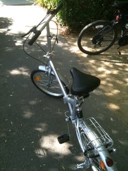 $80 Folding Bike (barely new) which needs some repair 2