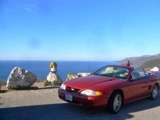 Mustang 95 GT 5.0L Convertible Red 2