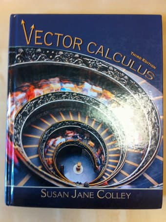 Math 51/52 Textbook "Vector Calculus" 3e -- $80 Very Good Condition 1