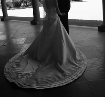 Satin Wedding Dress! 2