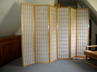 Shoji Screens (Room Dividers)-- Two for $100 1