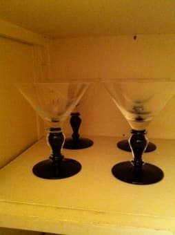 wine and martini glasses! 2